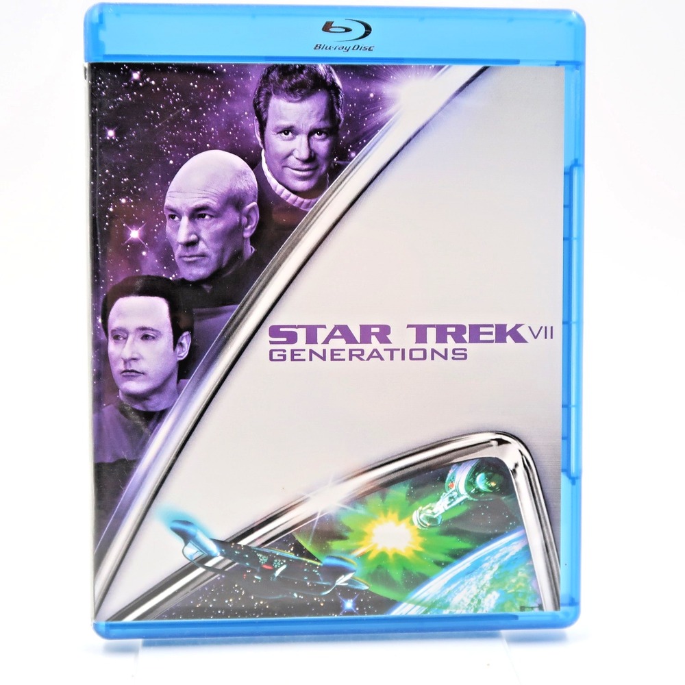 Star Trek VII Generations Blu-ray Patrick Stewart William Shatner 1994 Movie